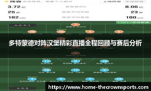 多特蒙德对阵汉堡精彩直播全程回顾与赛后分析